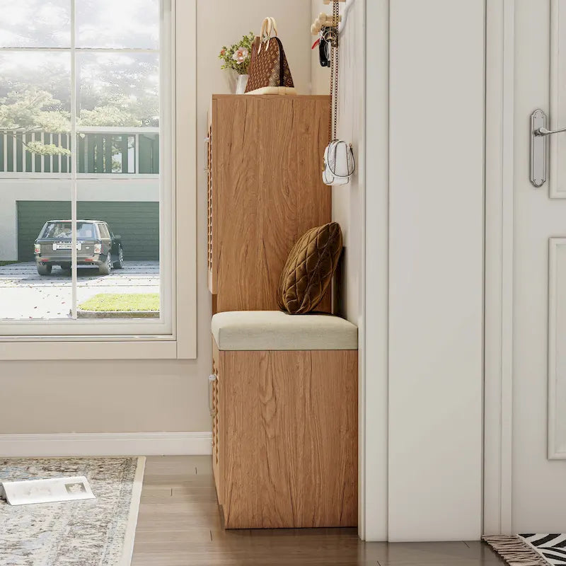 Meuble de rangement à chaussures multifonctionnel