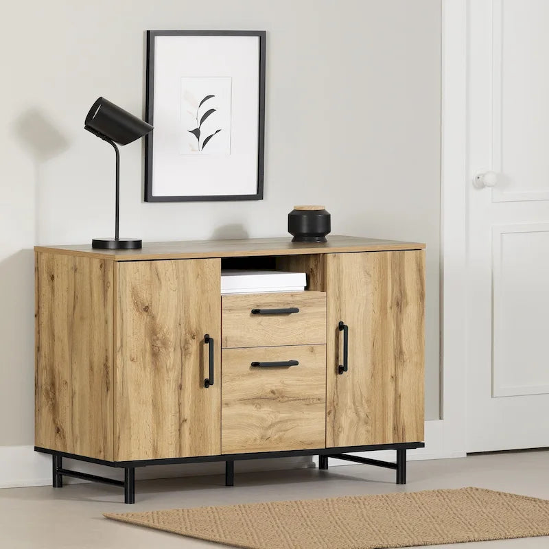 Classeur en bois moderne avec tiroirs