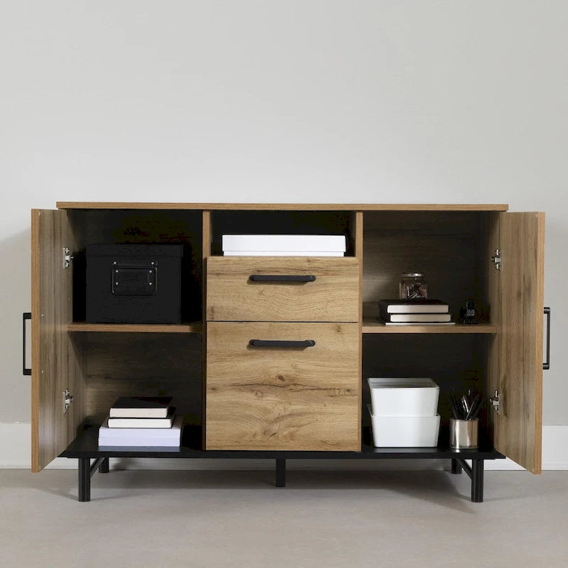 Classeur en bois moderne avec tiroirs