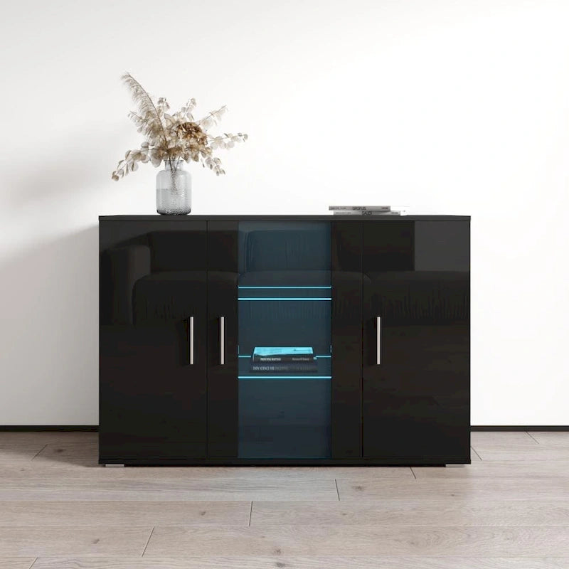 Enfilade moderne modulaire 3D de 119 cm