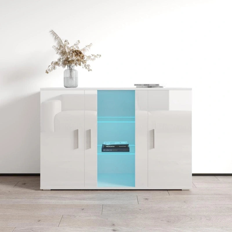 Enfilade moderne modulaire 3D de 119 cm