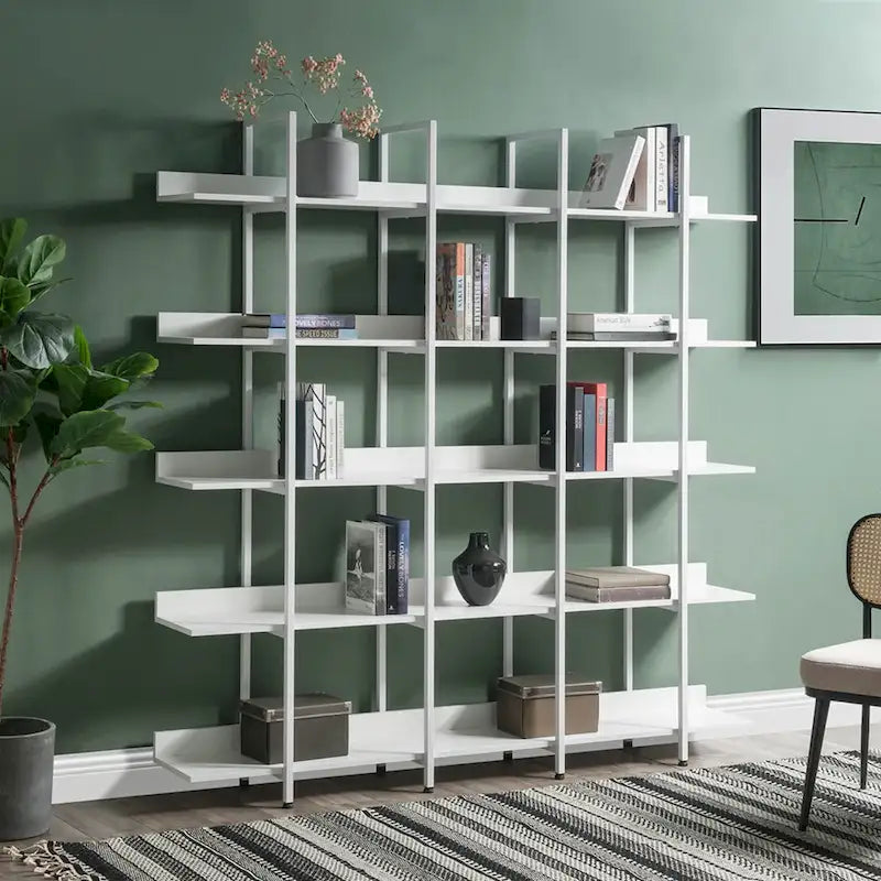Étagère de style industriel vintage avec cadre en métal
