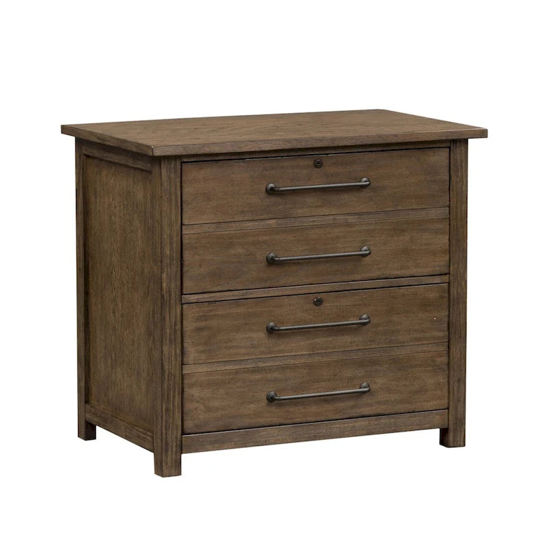 Meuble de classement horizontal en bois