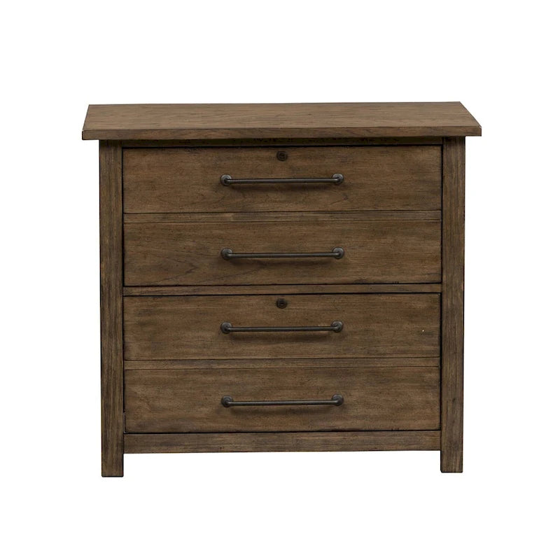 Meuble de classement horizontal en bois