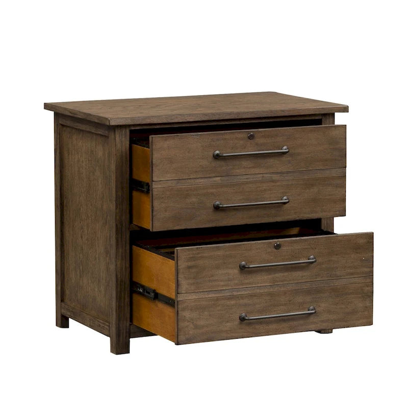 Meuble de classement horizontal en bois