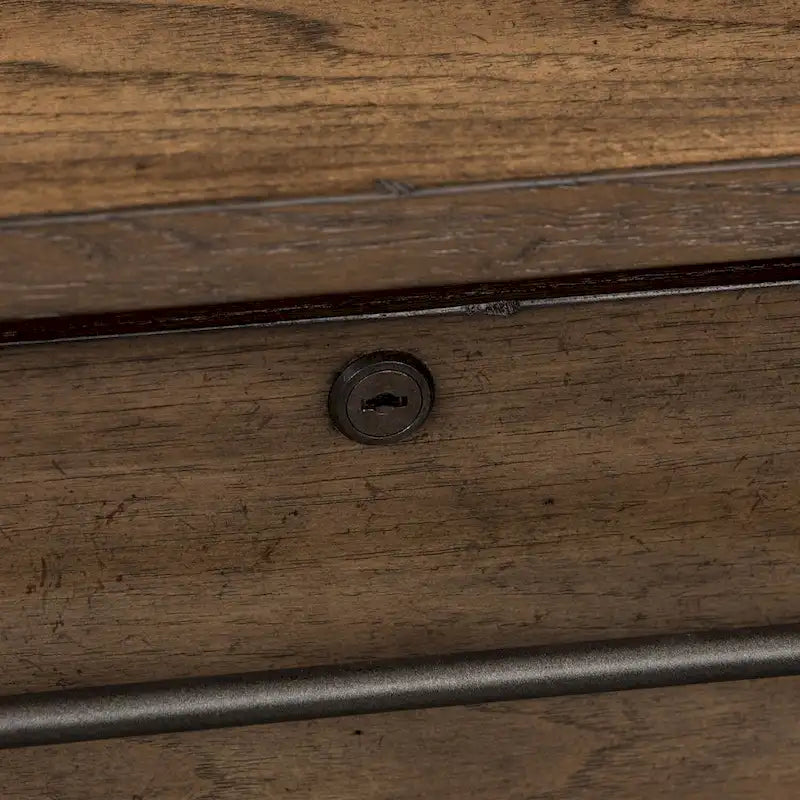 Meuble de classement horizontal en bois