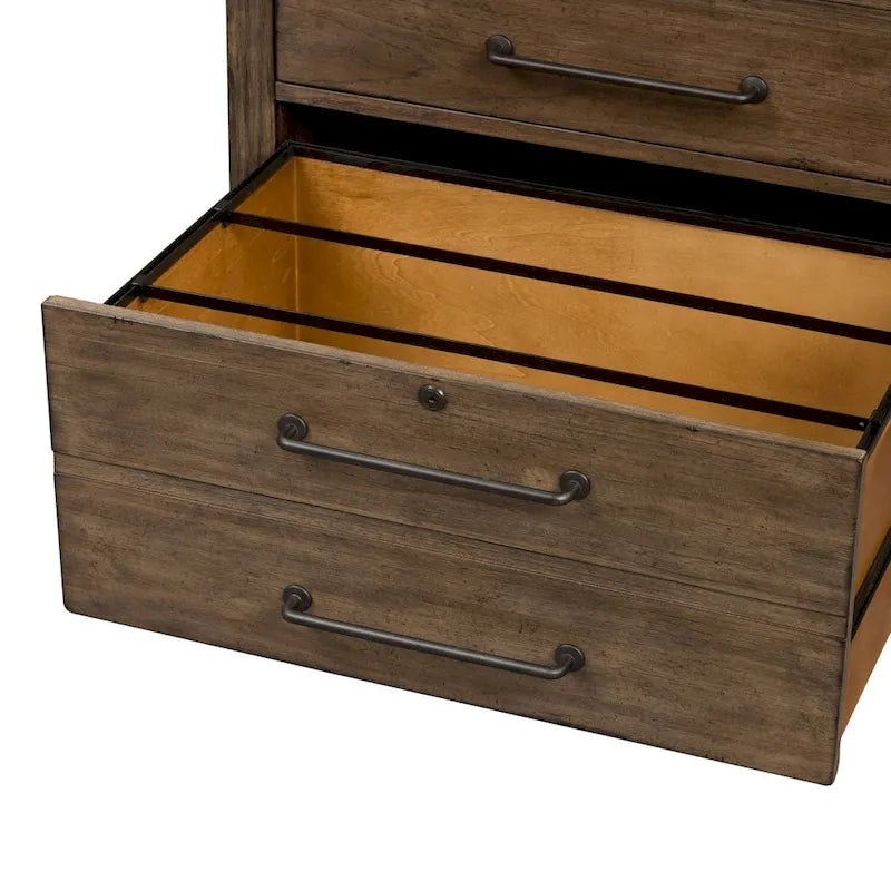 Meuble de classement horizontal en bois