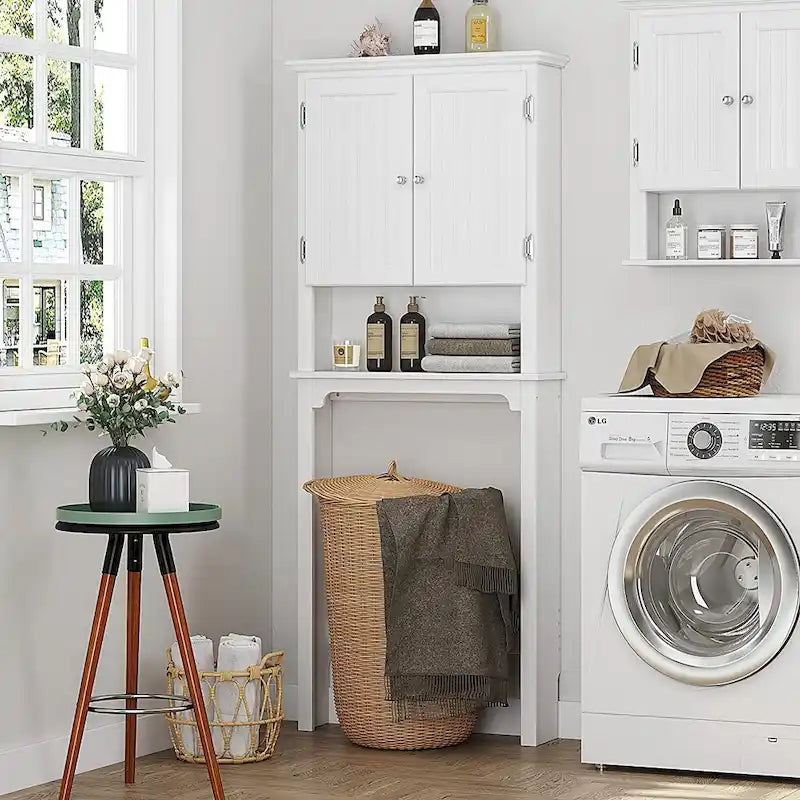 Rangement de salle de bain au-dessus des toilettes, Organiseur d'armoire de salle de bain