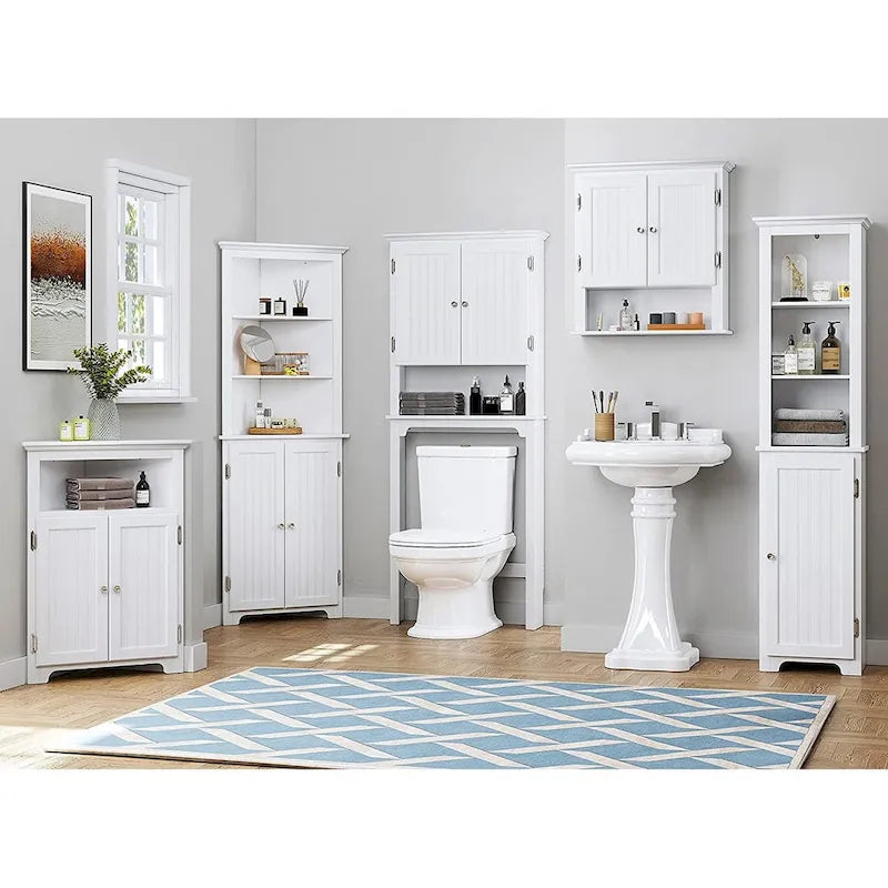 Rangement de salle de bain au-dessus des toilettes, Organiseur d'armoire de salle de bain