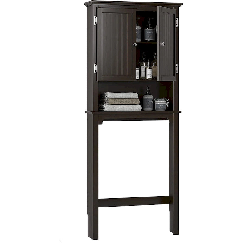 Rangement de salle de bain au-dessus des toilettes, Organiseur d'armoire de salle de bain