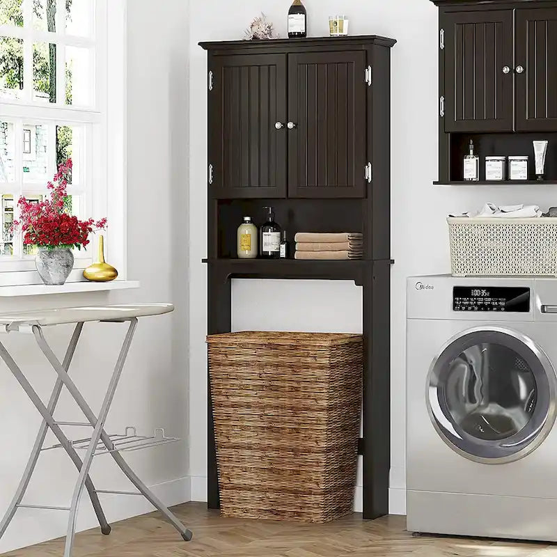 Rangement de salle de bain au-dessus des toilettes, Organiseur d'armoire de salle de bain