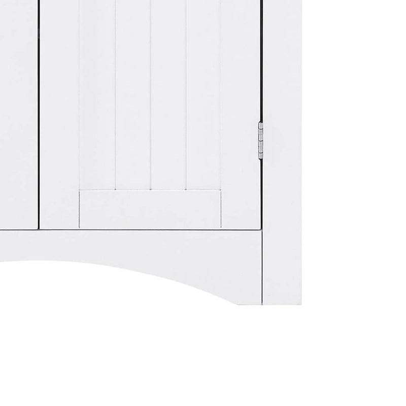 Meuble d'angle de rangement en bois, classique et élégant, pour usage intérieur