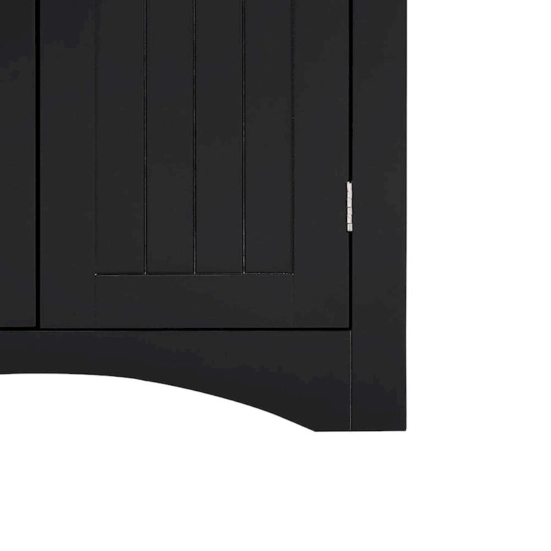 Meuble d'angle de rangement en bois, classique et élégant, pour usage intérieur