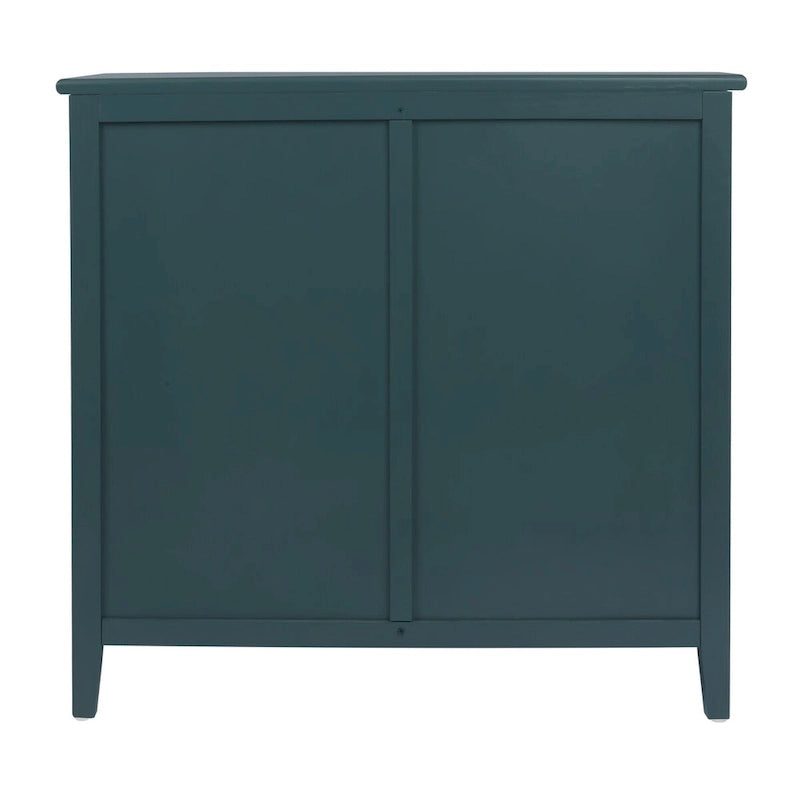 Commode 3 Tiroirs, Rotin Naturel, Idéale pour Chambre à Coucher