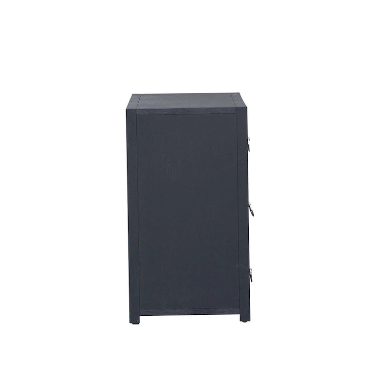 Armoire d'appoint blanche et noire
