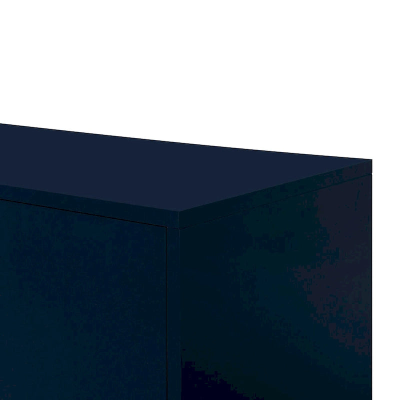 Meuble de rangement de 33,80 po H avec tablettes réglables