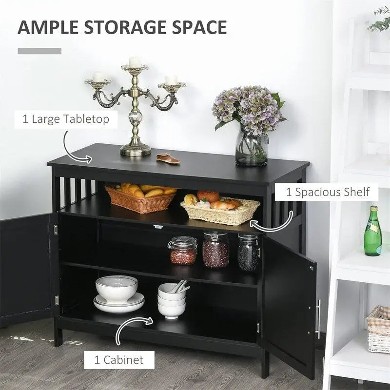 Buffet Vaisselier - 39.25P x 17L x 31.5H