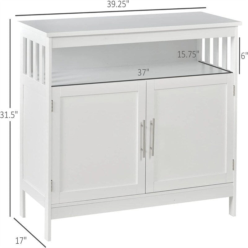 Buffet Vaisselier - 39.25P x 17L x 31.5H