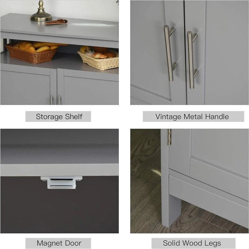 Buffet Vaisselier - 39.25P x 17L x 31.5H