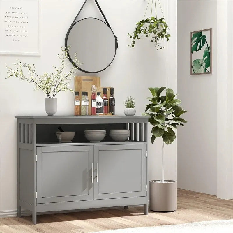 Buffet Vaisselier - 39.25P x 17L x 31.5H