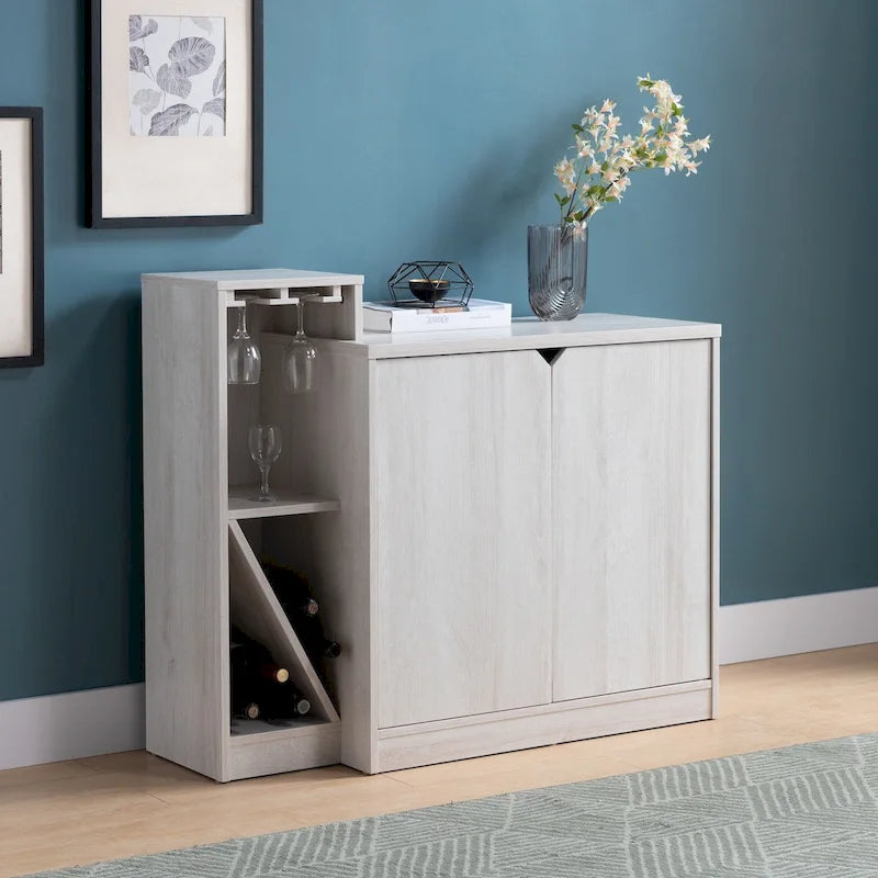 Meuble bar, étagère à vin, meuble de rangement de cuisine
