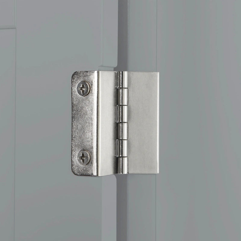 Armoire de rangement d'angle haute de salle de bain avec étagères ouvertes