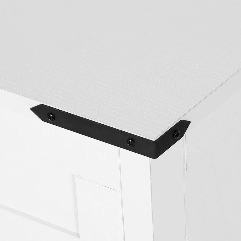 Meuble de rangement haut Meuble de salle de bain avec portes et étagères